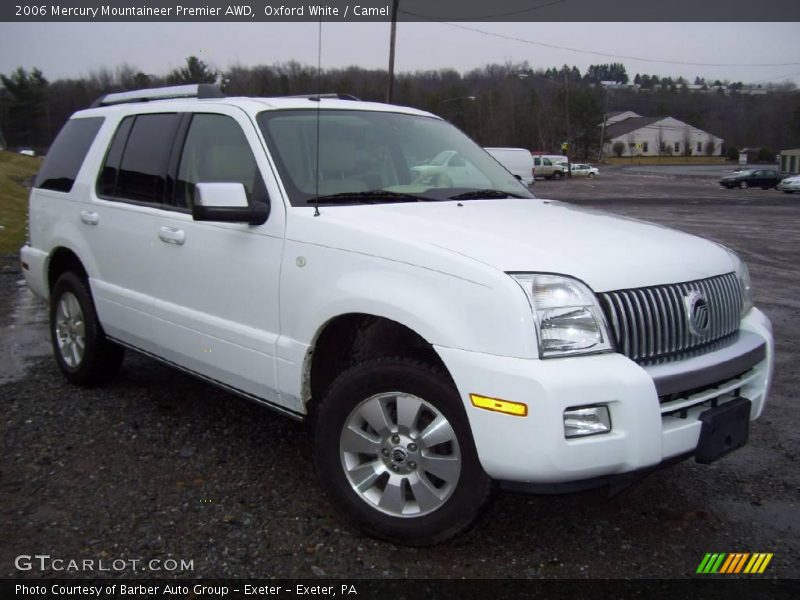 Oxford White / Camel 2006 Mercury Mountaineer Premier AWD