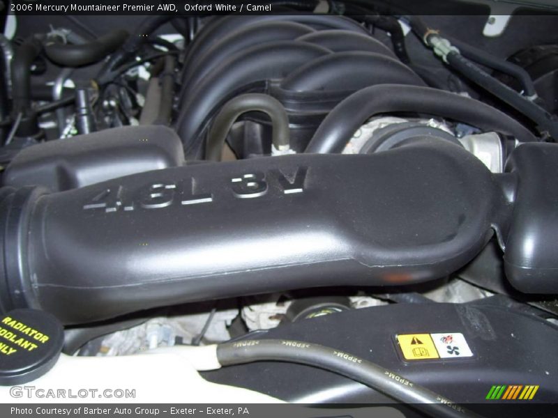 Oxford White / Camel 2006 Mercury Mountaineer Premier AWD