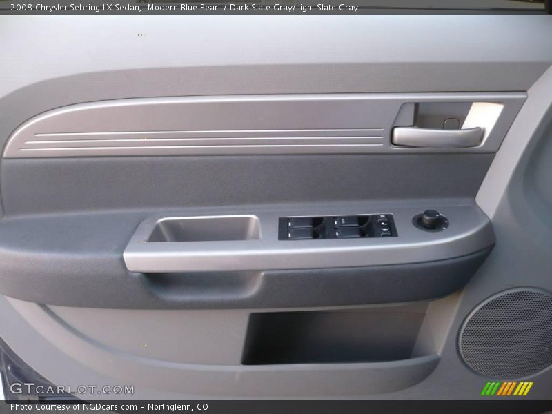 Modern Blue Pearl / Dark Slate Gray/Light Slate Gray 2008 Chrysler Sebring LX Sedan