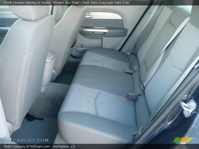 Modern Blue Pearl / Dark Slate Gray/Light Slate Gray 2008 Chrysler Sebring LX Sedan