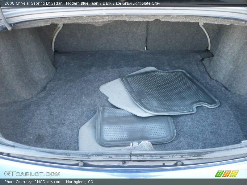 Modern Blue Pearl / Dark Slate Gray/Light Slate Gray 2008 Chrysler Sebring LX Sedan