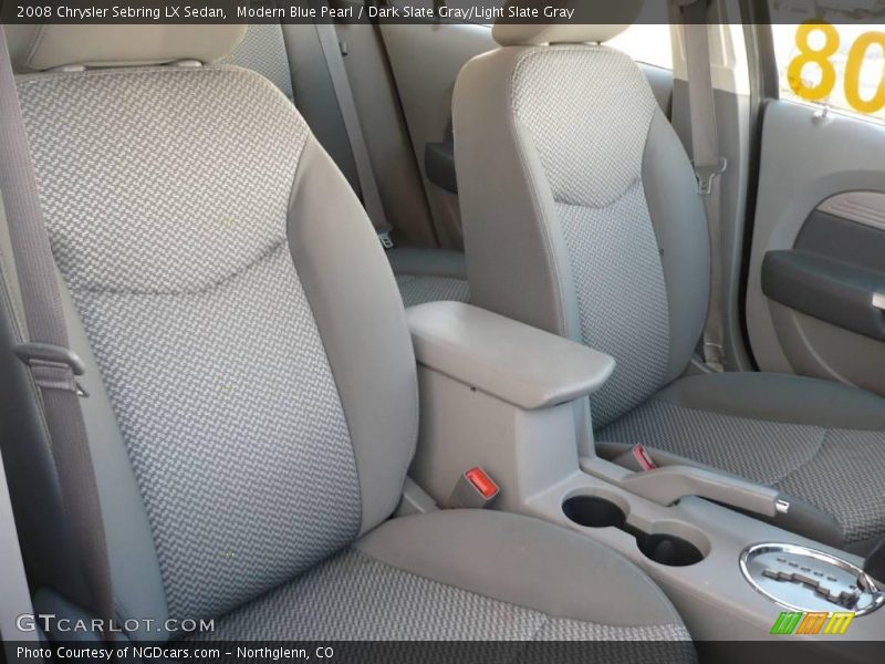 Modern Blue Pearl / Dark Slate Gray/Light Slate Gray 2008 Chrysler Sebring LX Sedan