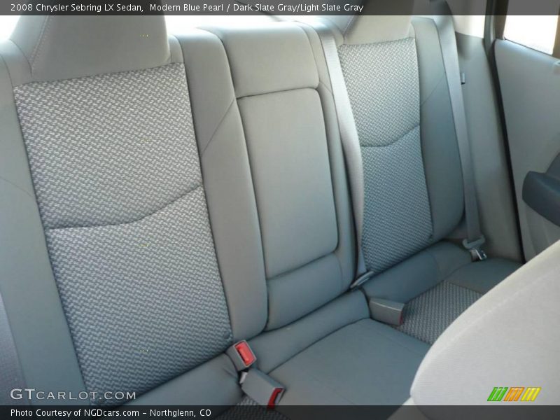 Modern Blue Pearl / Dark Slate Gray/Light Slate Gray 2008 Chrysler Sebring LX Sedan