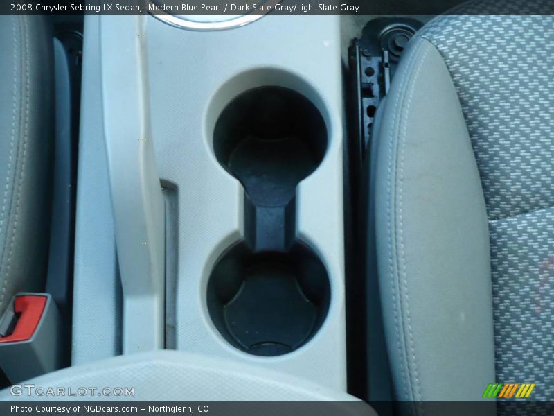 Modern Blue Pearl / Dark Slate Gray/Light Slate Gray 2008 Chrysler Sebring LX Sedan