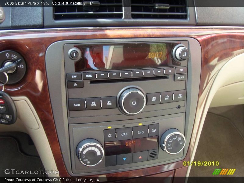 Gold Mist Metallic / Tan 2009 Saturn Aura XR V6
