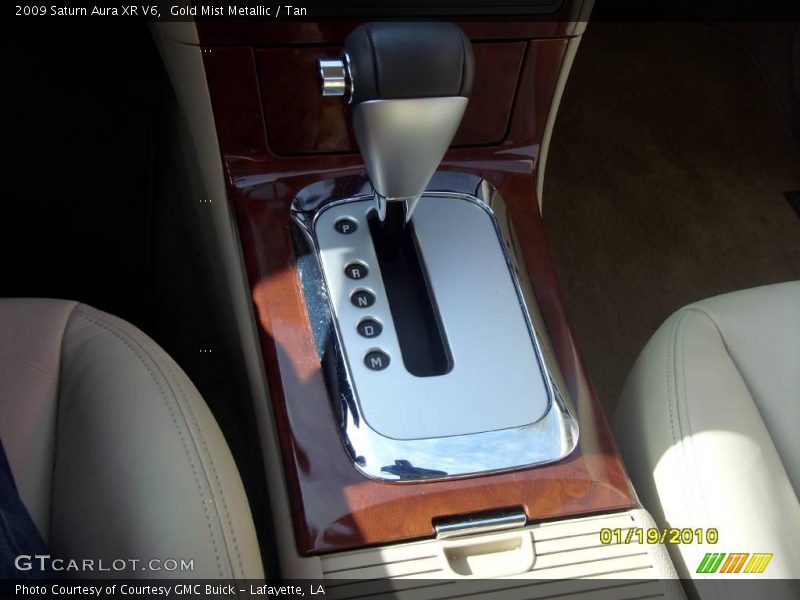 Gold Mist Metallic / Tan 2009 Saturn Aura XR V6