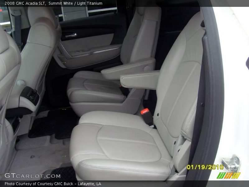 Summit White / Light Titanium 2008 GMC Acadia SLT