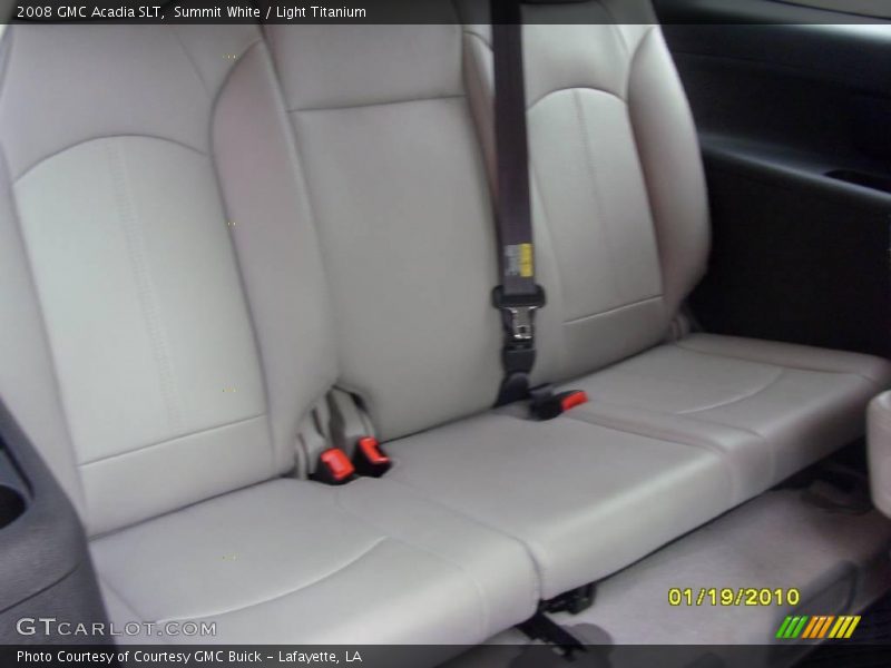 Summit White / Light Titanium 2008 GMC Acadia SLT