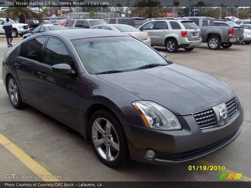 Smoke Metallic / Cafe Latte 2005 Nissan Maxima 3.5 SL