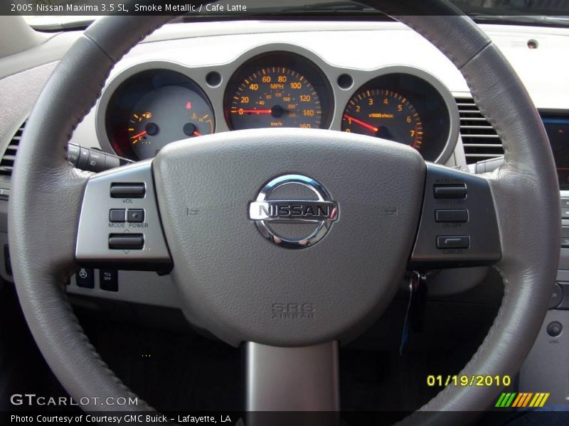 Smoke Metallic / Cafe Latte 2005 Nissan Maxima 3.5 SL