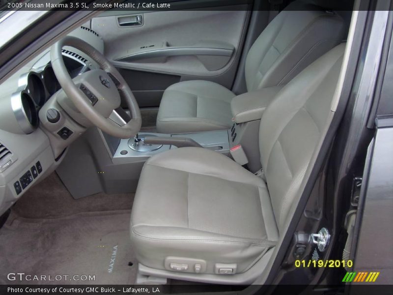 Smoke Metallic / Cafe Latte 2005 Nissan Maxima 3.5 SL