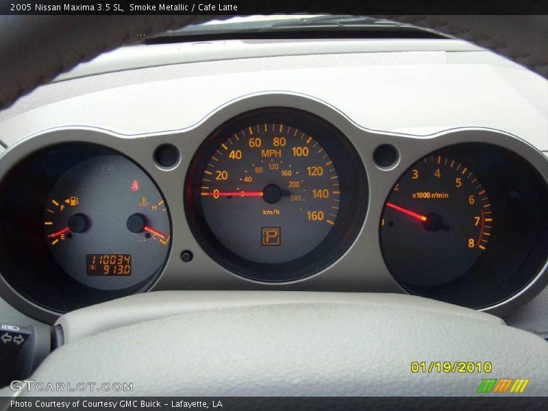 Smoke Metallic / Cafe Latte 2005 Nissan Maxima 3.5 SL