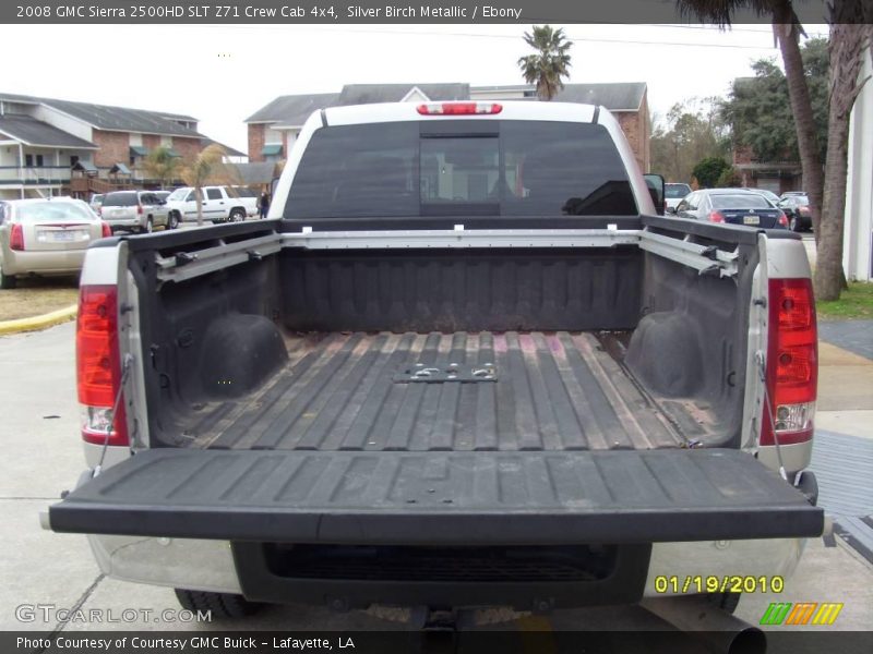 Silver Birch Metallic / Ebony 2008 GMC Sierra 2500HD SLT Z71 Crew Cab 4x4