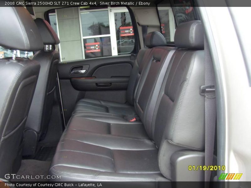 Silver Birch Metallic / Ebony 2008 GMC Sierra 2500HD SLT Z71 Crew Cab 4x4