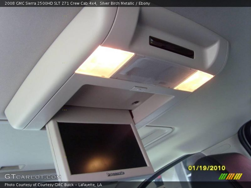 Silver Birch Metallic / Ebony 2008 GMC Sierra 2500HD SLT Z71 Crew Cab 4x4