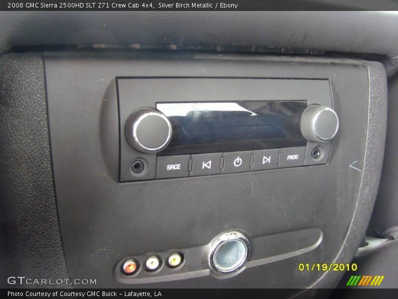 Silver Birch Metallic / Ebony 2008 GMC Sierra 2500HD SLT Z71 Crew Cab 4x4