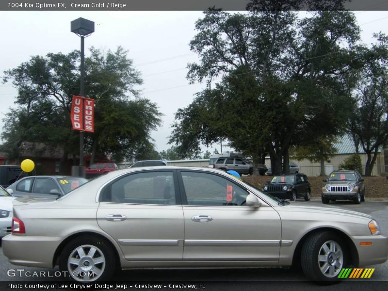 Cream Gold / Beige 2004 Kia Optima EX