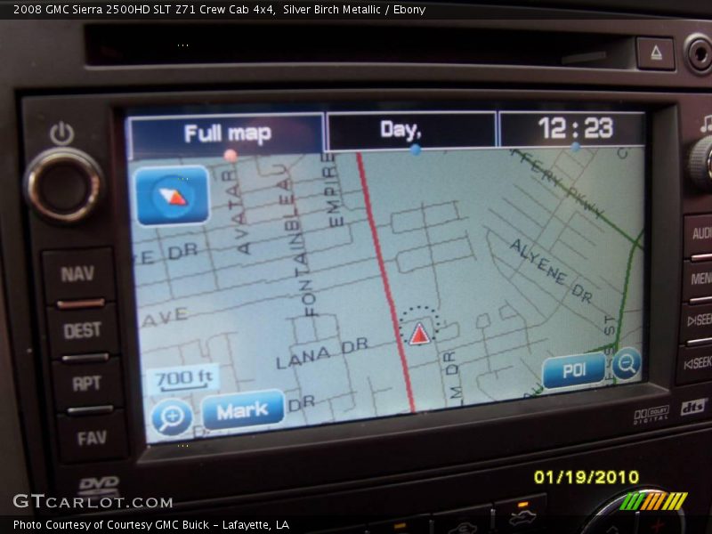 Silver Birch Metallic / Ebony 2008 GMC Sierra 2500HD SLT Z71 Crew Cab 4x4