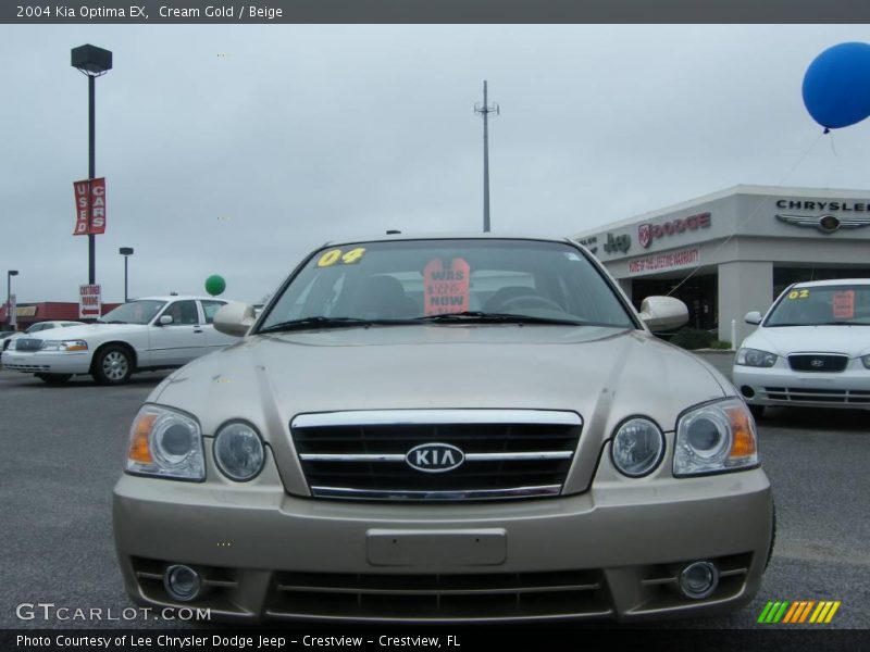 Cream Gold / Beige 2004 Kia Optima EX