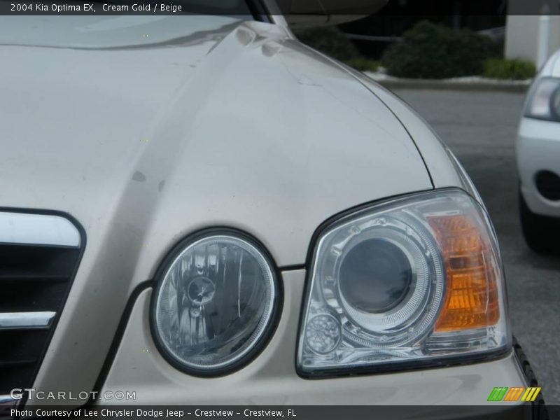 Cream Gold / Beige 2004 Kia Optima EX