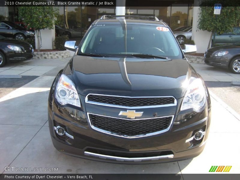 Black Granite Metallic / Jet Black 2010 Chevrolet Equinox LTZ