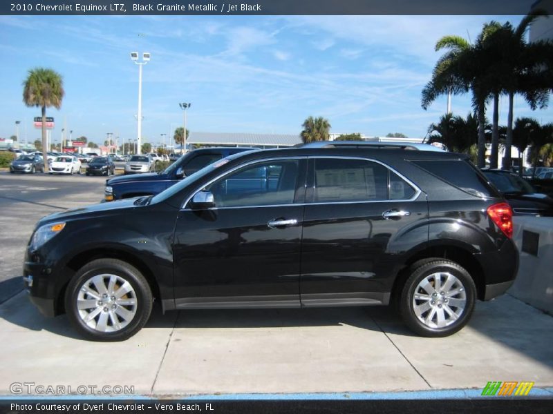 Black Granite Metallic / Jet Black 2010 Chevrolet Equinox LTZ