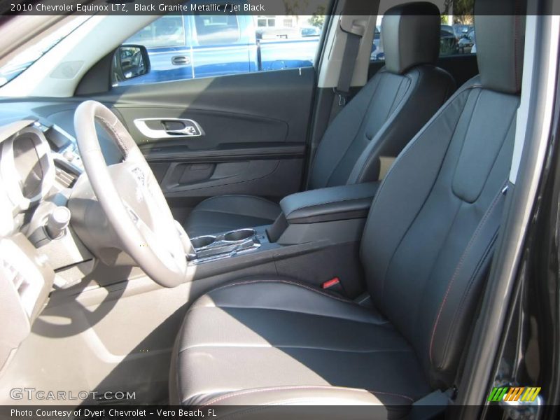 Black Granite Metallic / Jet Black 2010 Chevrolet Equinox LTZ