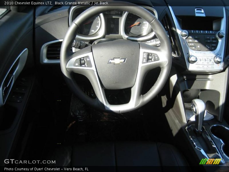 Black Granite Metallic / Jet Black 2010 Chevrolet Equinox LTZ