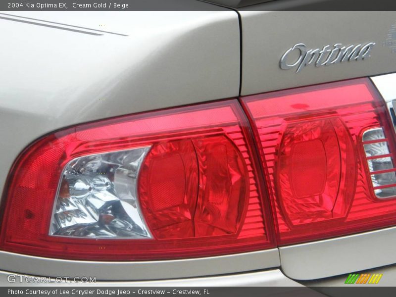 Cream Gold / Beige 2004 Kia Optima EX