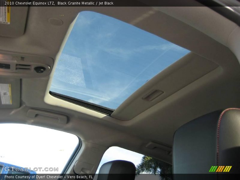 Black Granite Metallic / Jet Black 2010 Chevrolet Equinox LTZ