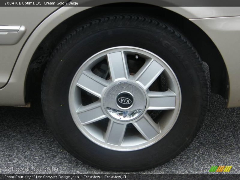Cream Gold / Beige 2004 Kia Optima EX