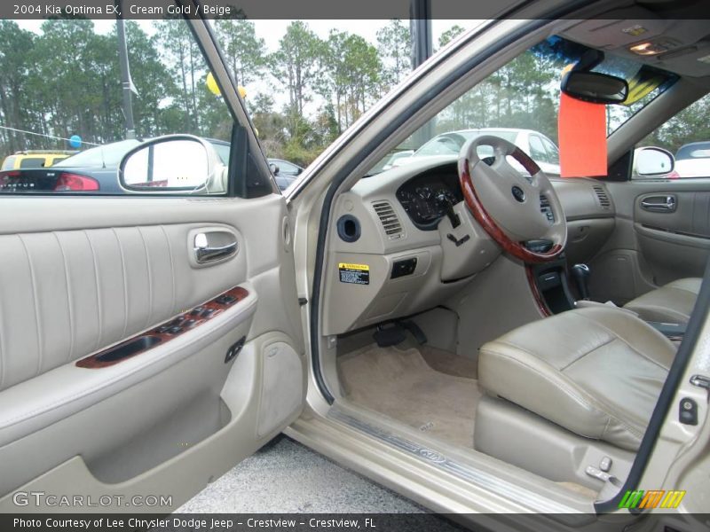 Cream Gold / Beige 2004 Kia Optima EX