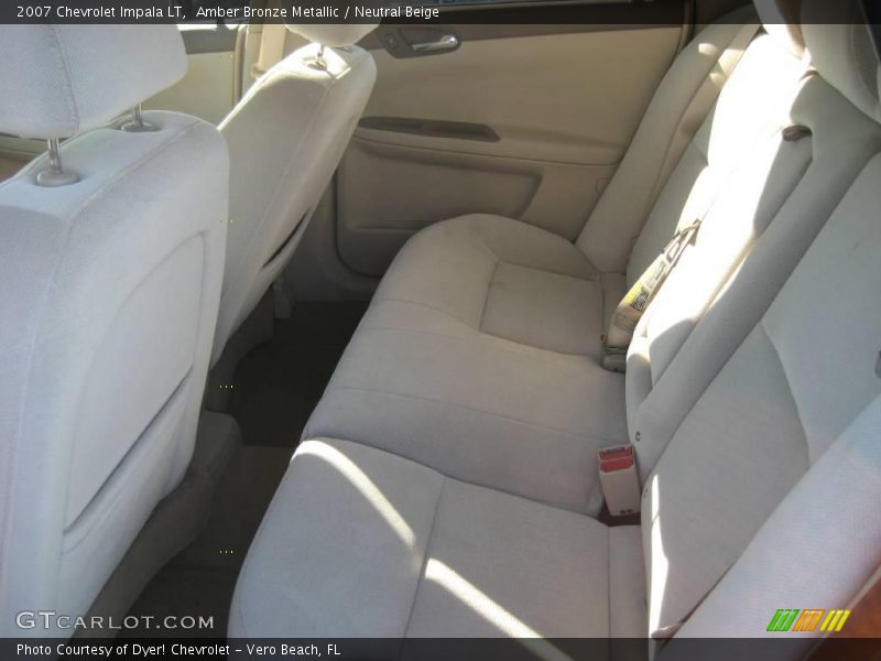 Amber Bronze Metallic / Neutral Beige 2007 Chevrolet Impala LT