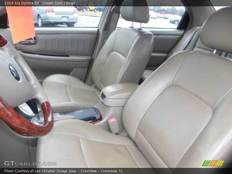 Cream Gold / Beige 2004 Kia Optima EX