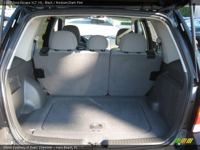 Black / Medium/Dark Flint 2007 Ford Escape XLT V6