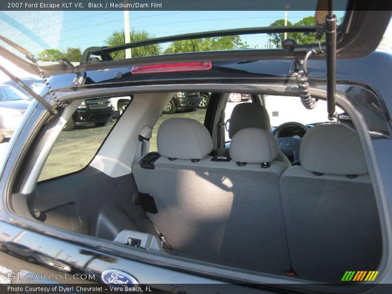 Black / Medium/Dark Flint 2007 Ford Escape XLT V6