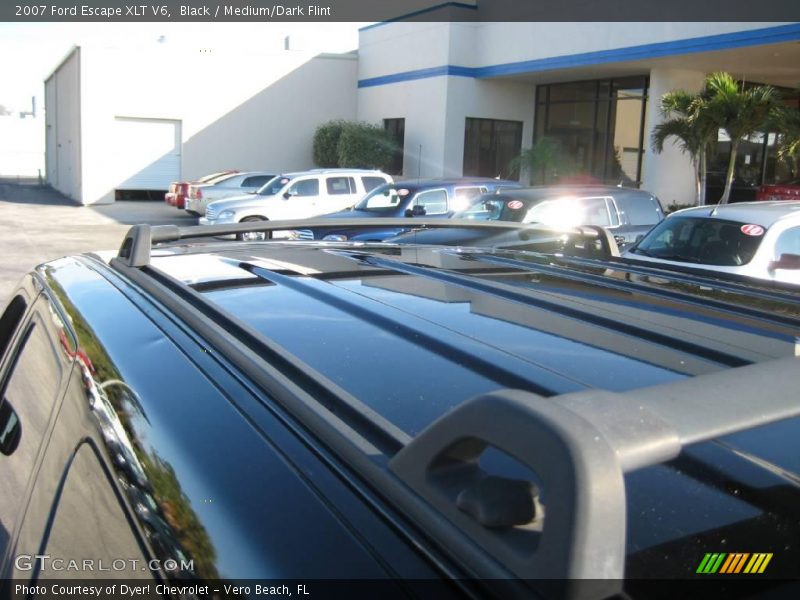 Black / Medium/Dark Flint 2007 Ford Escape XLT V6