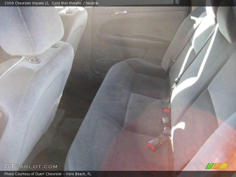 Gold Mist Metallic / Neutral 2009 Chevrolet Impala LS