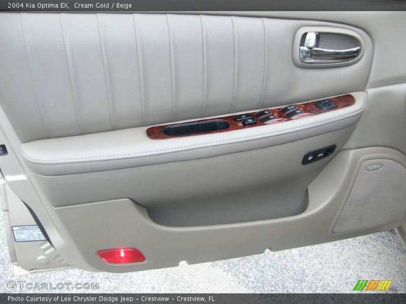 Cream Gold / Beige 2004 Kia Optima EX