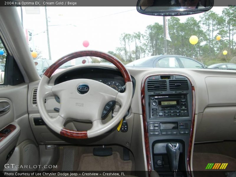 Cream Gold / Beige 2004 Kia Optima EX