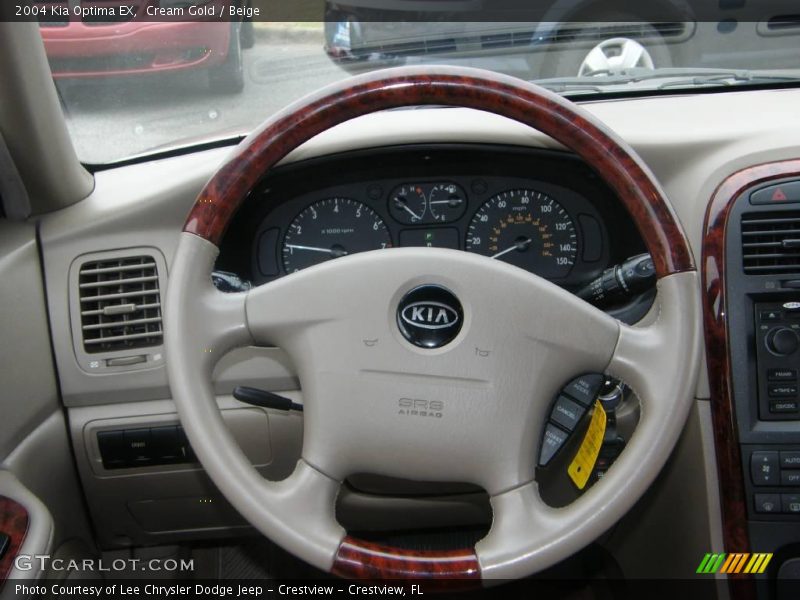 Cream Gold / Beige 2004 Kia Optima EX