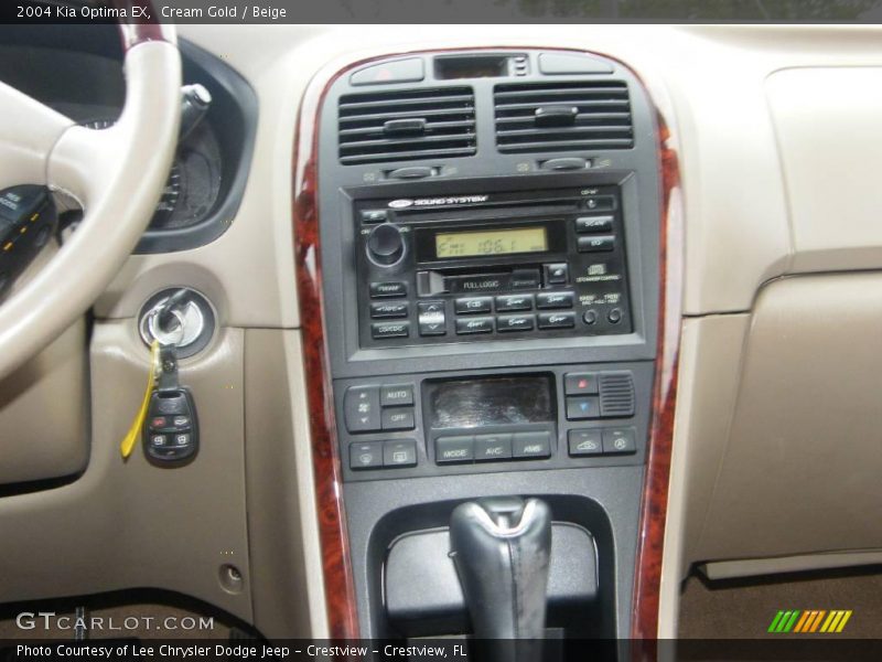 Cream Gold / Beige 2004 Kia Optima EX