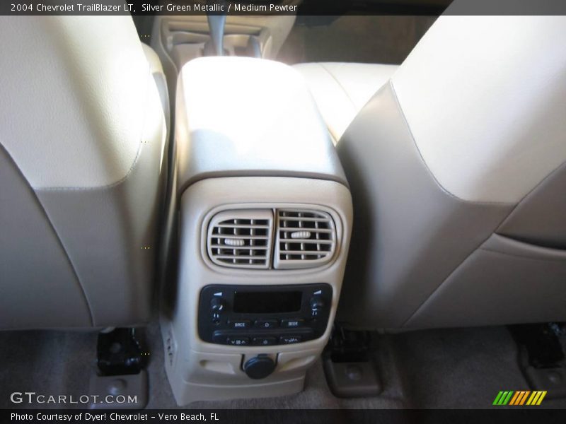 Silver Green Metallic / Medium Pewter 2004 Chevrolet TrailBlazer LT