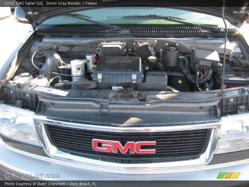 Storm Gray Metallic / Pewter 2002 GMC Safari SLE
