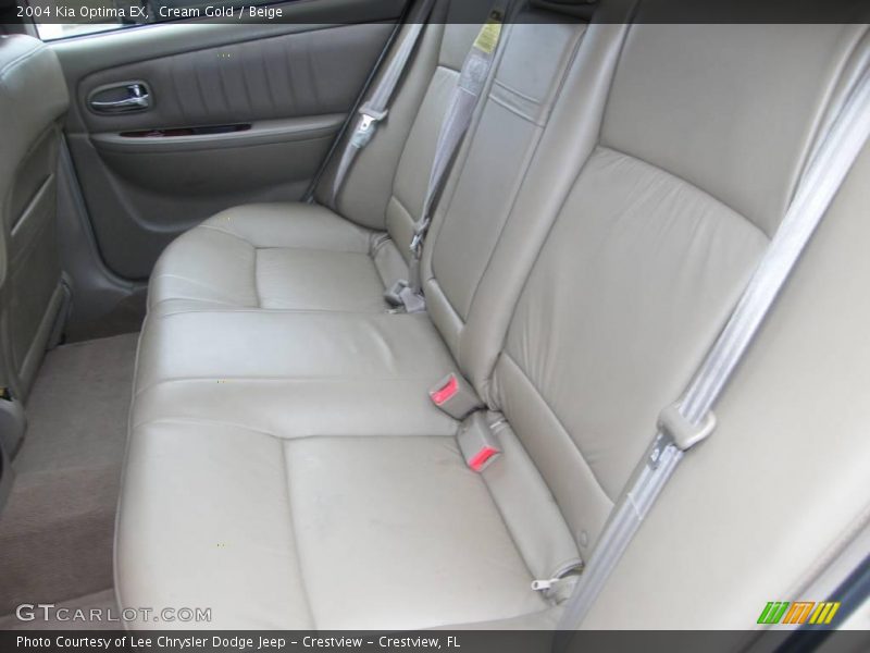 Cream Gold / Beige 2004 Kia Optima EX