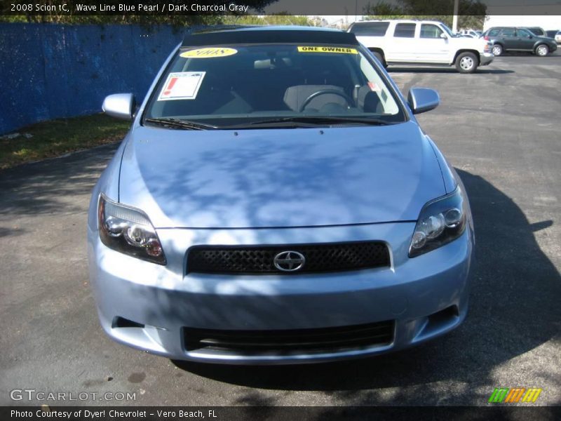 Wave Line Blue Pearl / Dark Charcoal Gray 2008 Scion tC