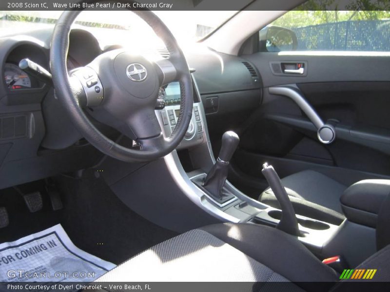 Wave Line Blue Pearl / Dark Charcoal Gray 2008 Scion tC