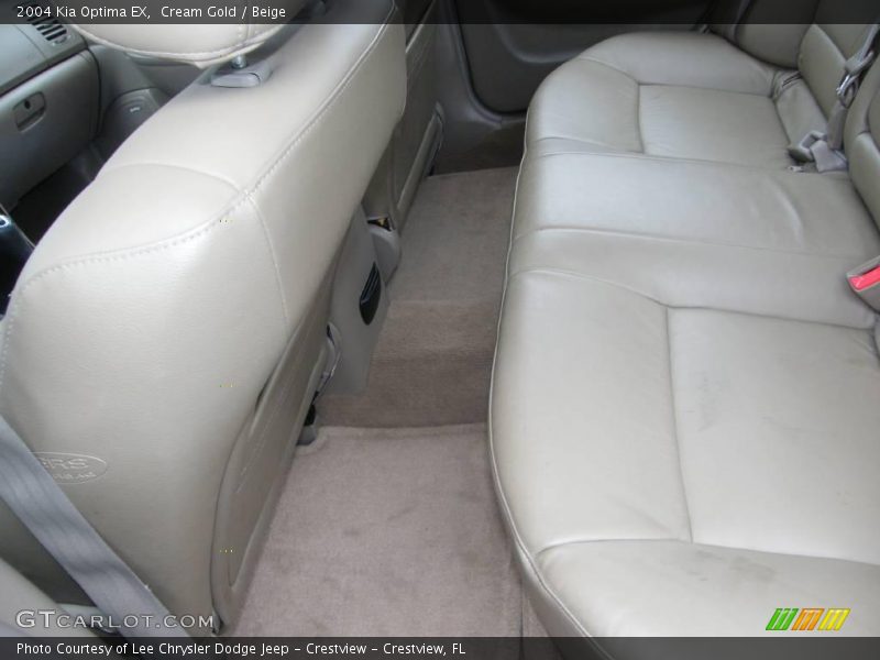 Cream Gold / Beige 2004 Kia Optima EX