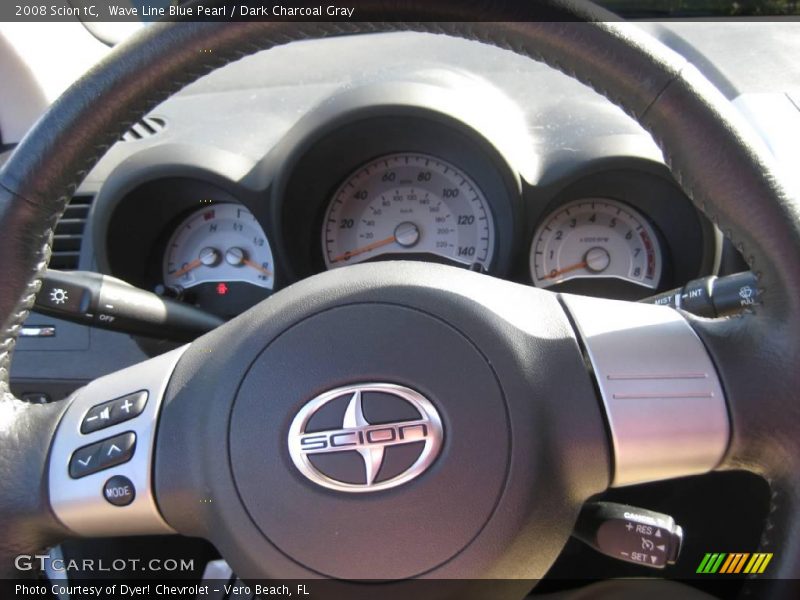 Wave Line Blue Pearl / Dark Charcoal Gray 2008 Scion tC