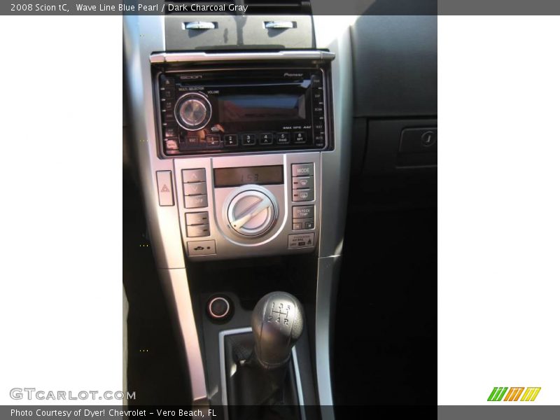 Wave Line Blue Pearl / Dark Charcoal Gray 2008 Scion tC